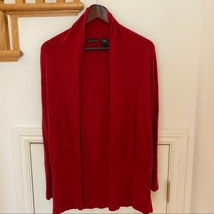 MODA International Open Cardigan with 15%Cashmere